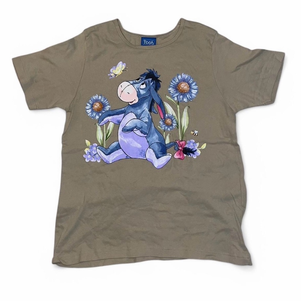 Tan Vintage Disney Eeyore t-shirt in 1X fits like XL - Picture 3 of 8